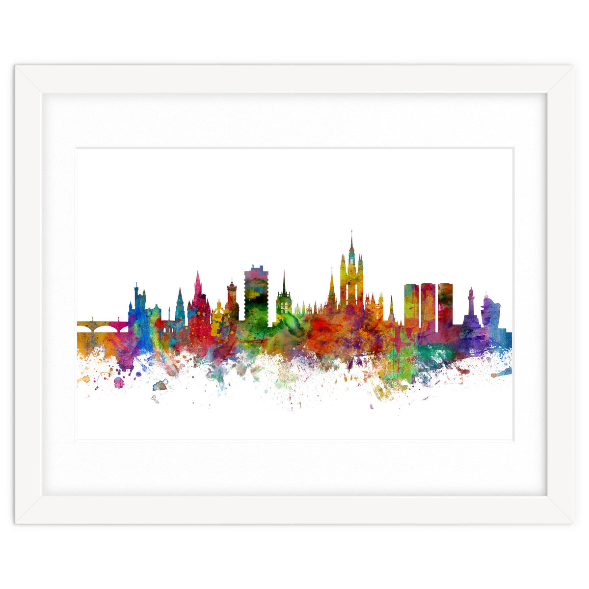 Aberdeen Scotland Skyline