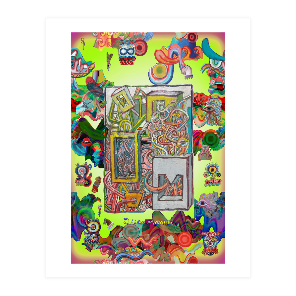 Graffitis 2021 Tapiz 11 (Print Only)