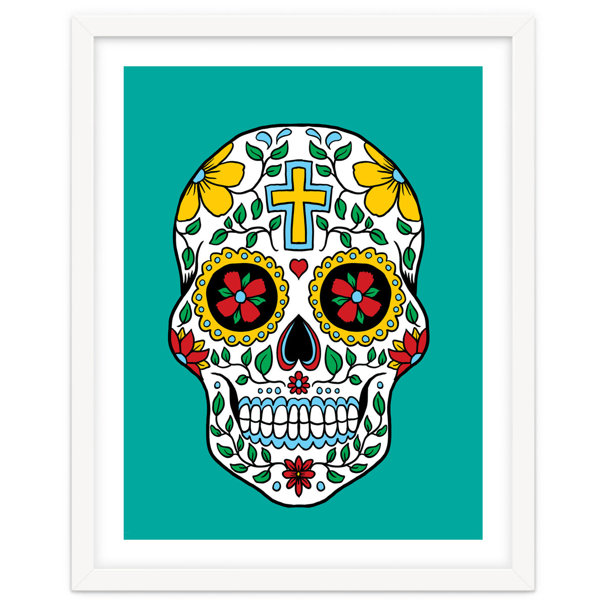 Colorful Skull III