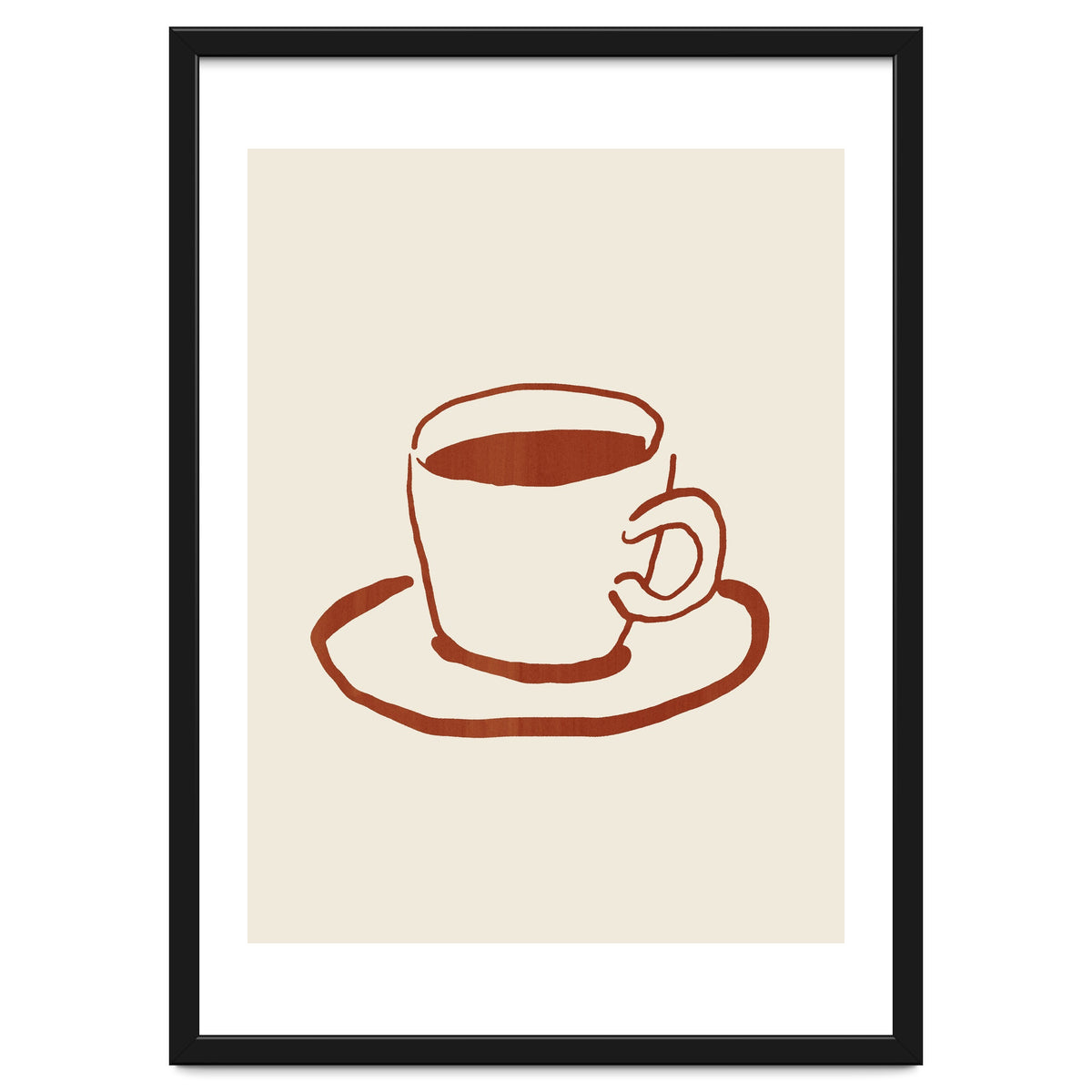 Coffee \\ Line Art