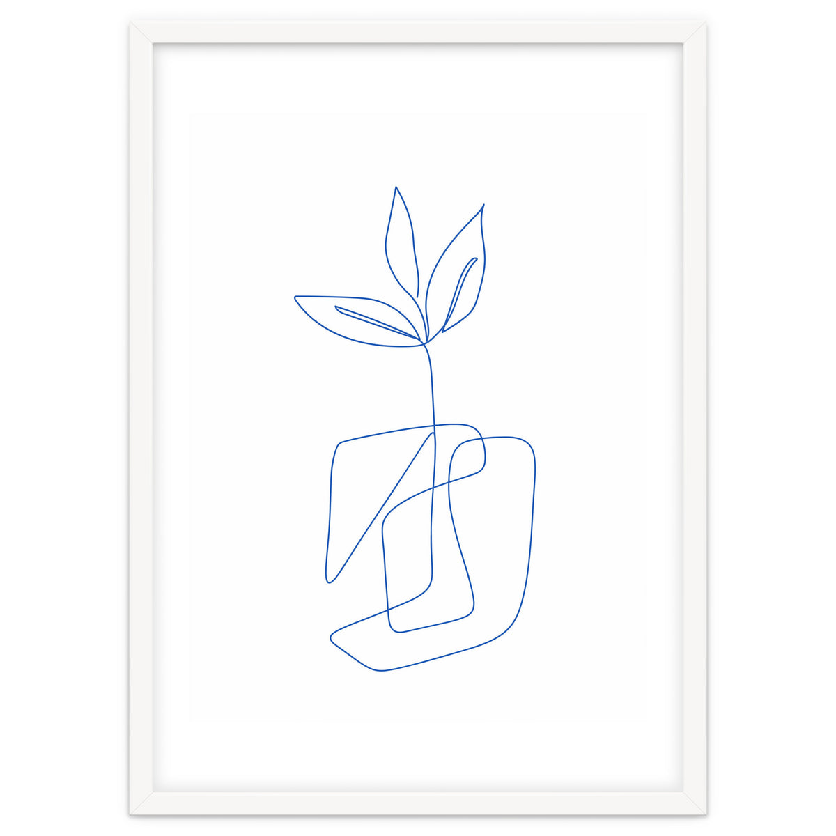 One Line Art Botanical II