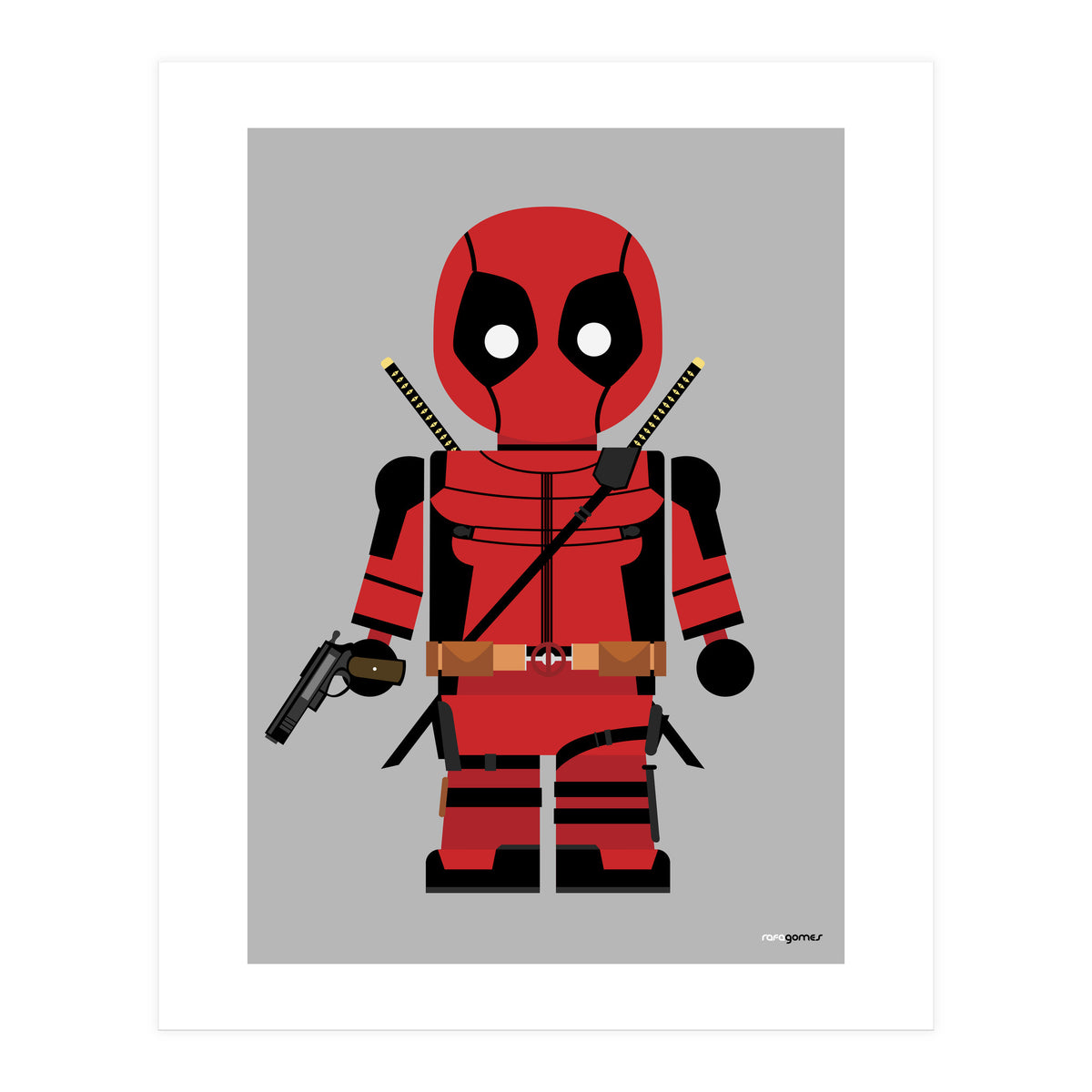 DeadPool Toy (Print Only)