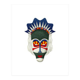 Tribal Mask 17 (Print Only) thumbnail