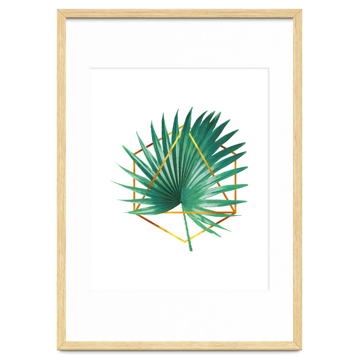 Tropical Palm Leaf 01