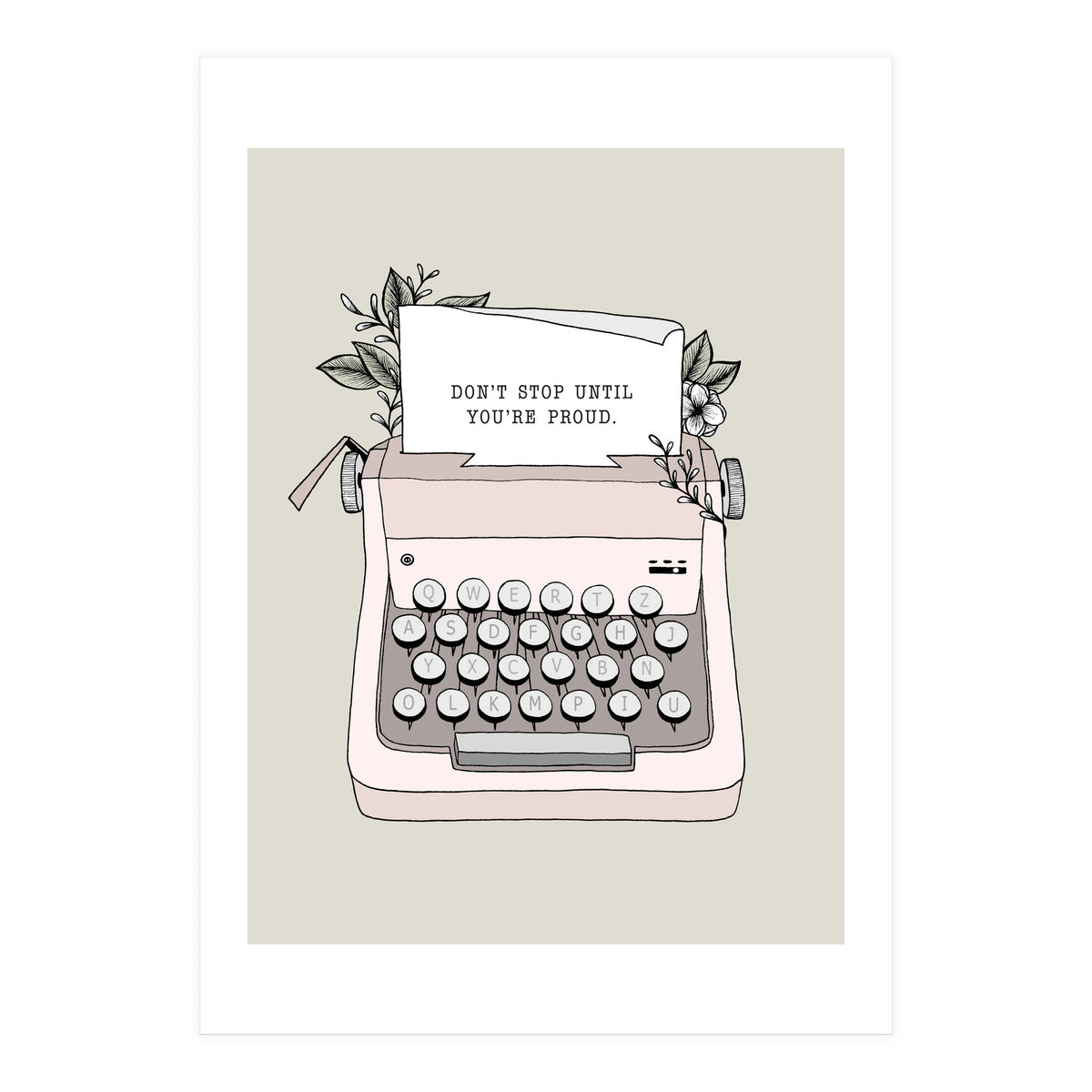 Don't Stop (Print Only)