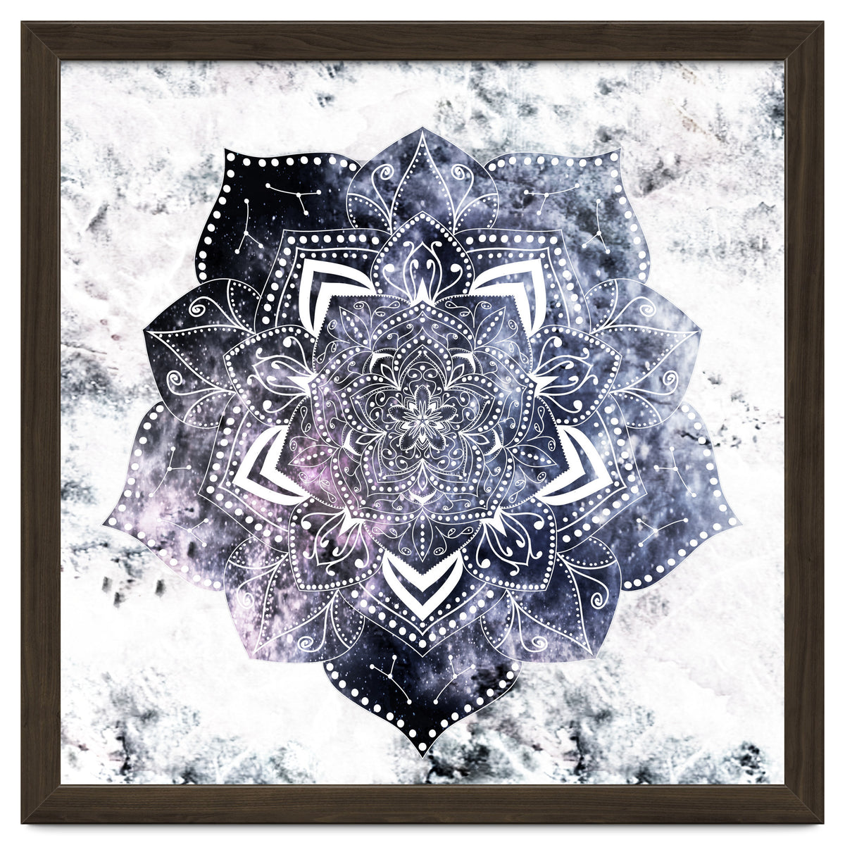 Cancer Constellation Mandala