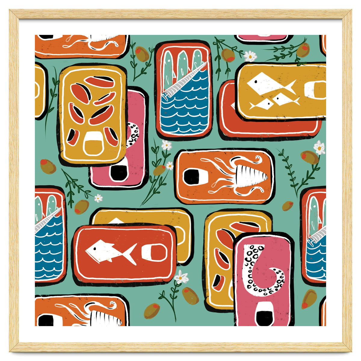 Canned Goods Blue Cadet