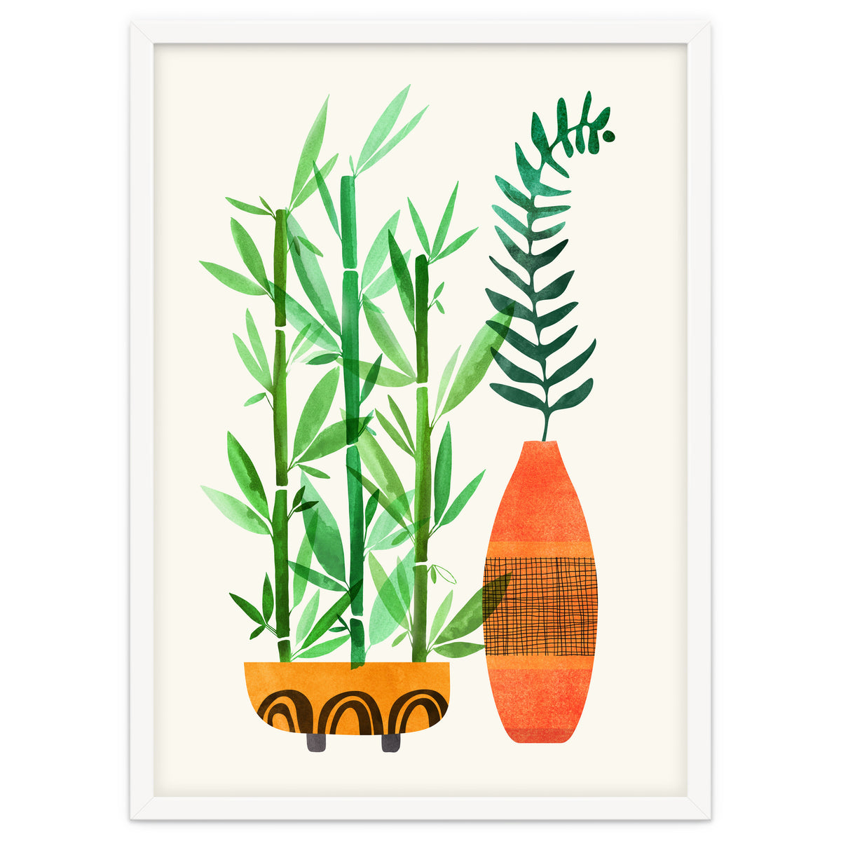 Bamboo And Fern