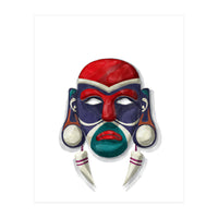 Tribal Mask 5 (Print Only)