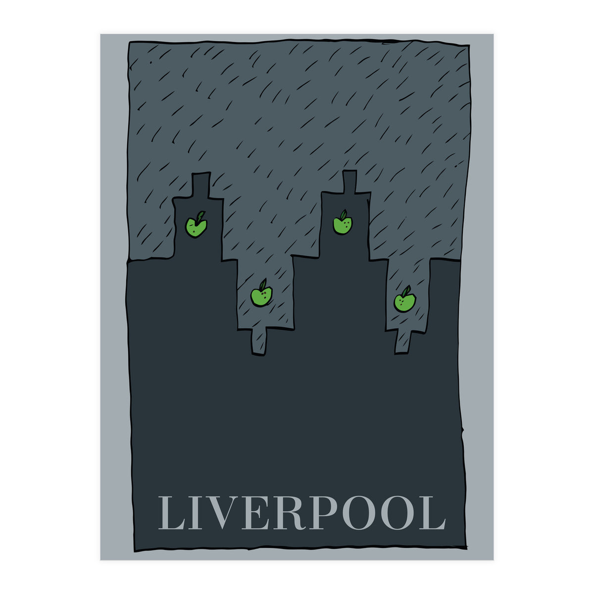 Abstract Liverpool (Print Only)