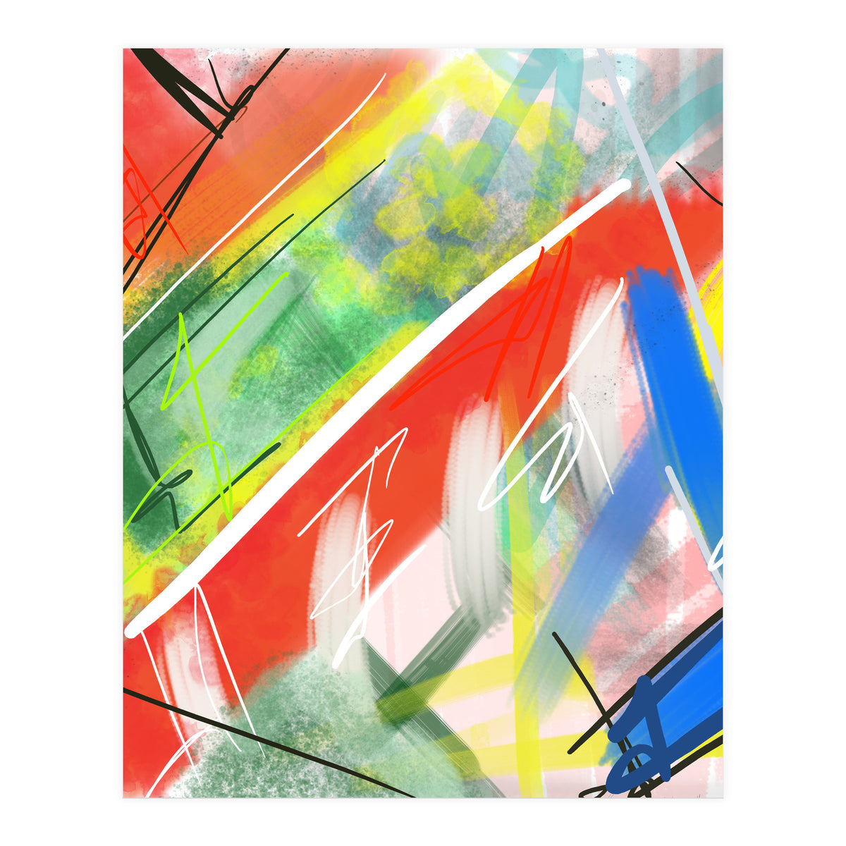 Roads Of Life 5 (Print Only)