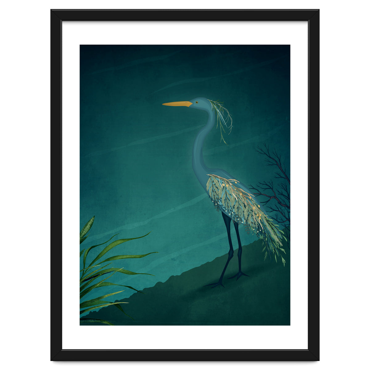 Camouflage:  The Crane