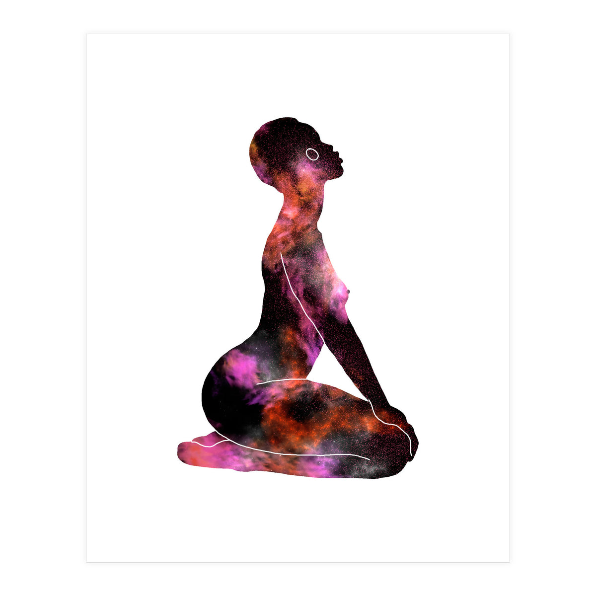 Girl on fire (Print Only)