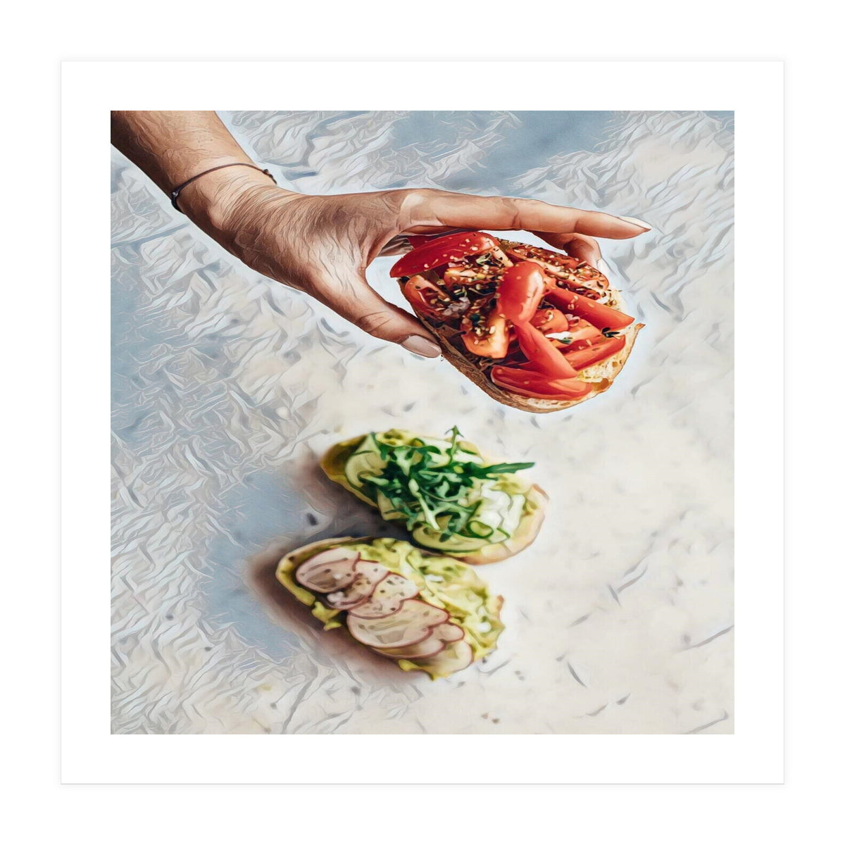 A Beautiful Bruschetta (Print Only)