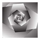 Monochrome Rose Spiral  (Print Only) thumbnail