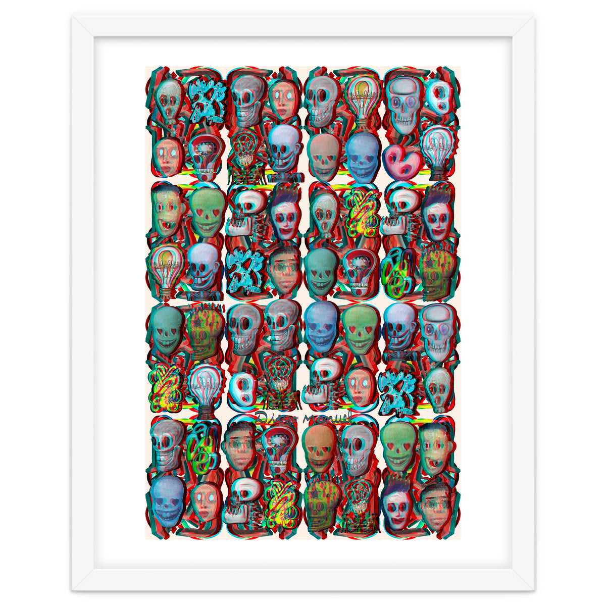 Formas 14 34 3d Y Calaveras 3