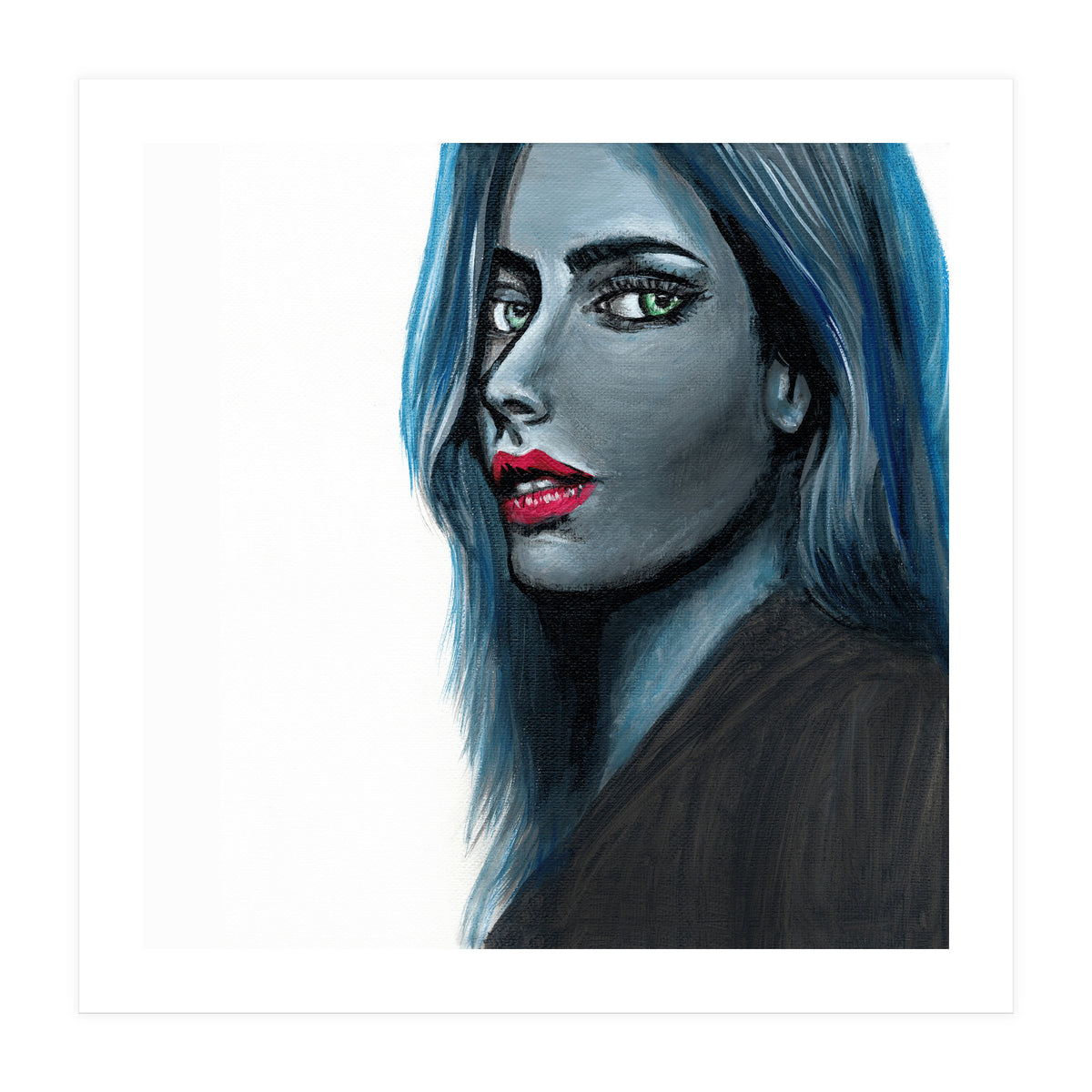 Blue Woman (Print Only)
