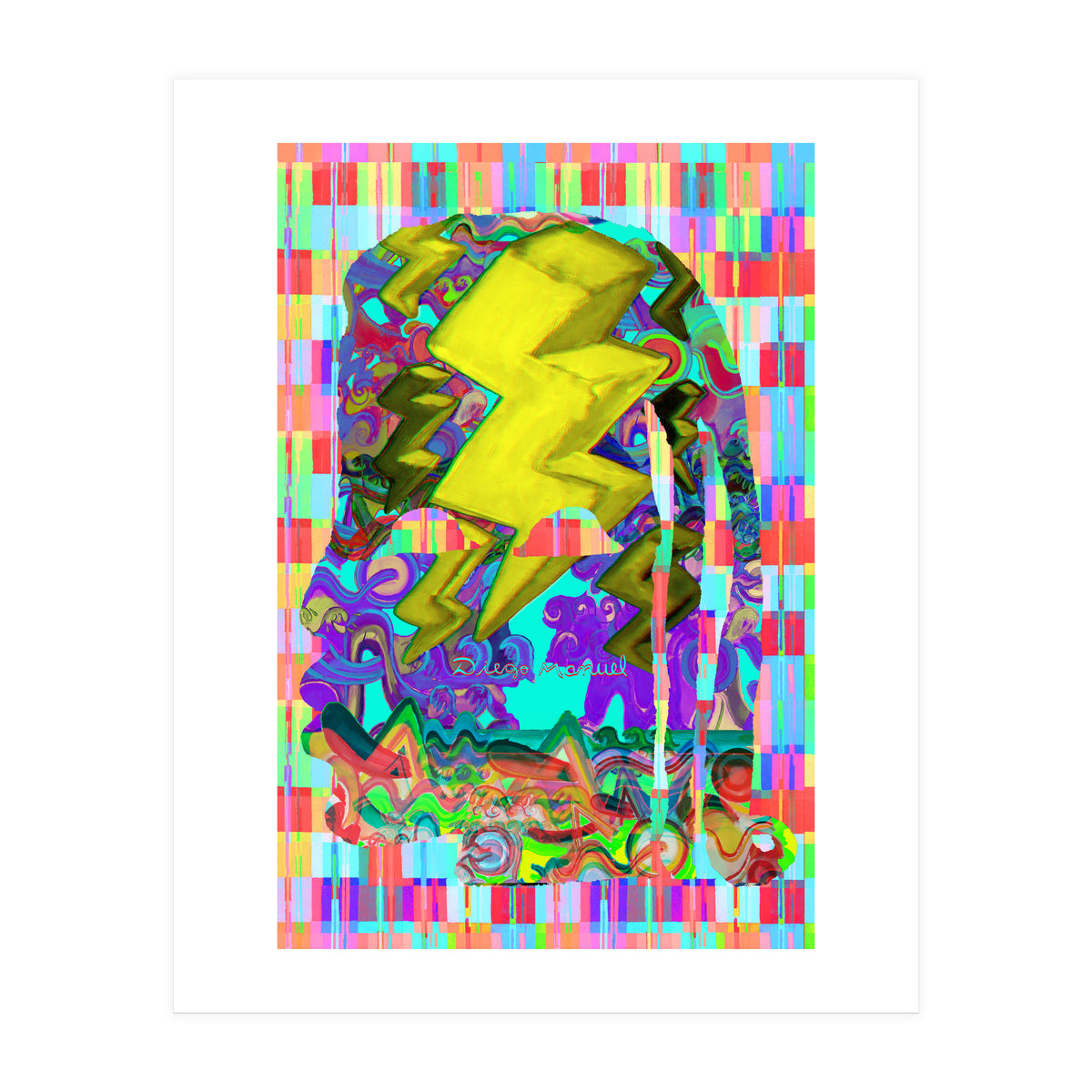 Abstracto Pop Nuevo B Nuevo 6 (Print Only)