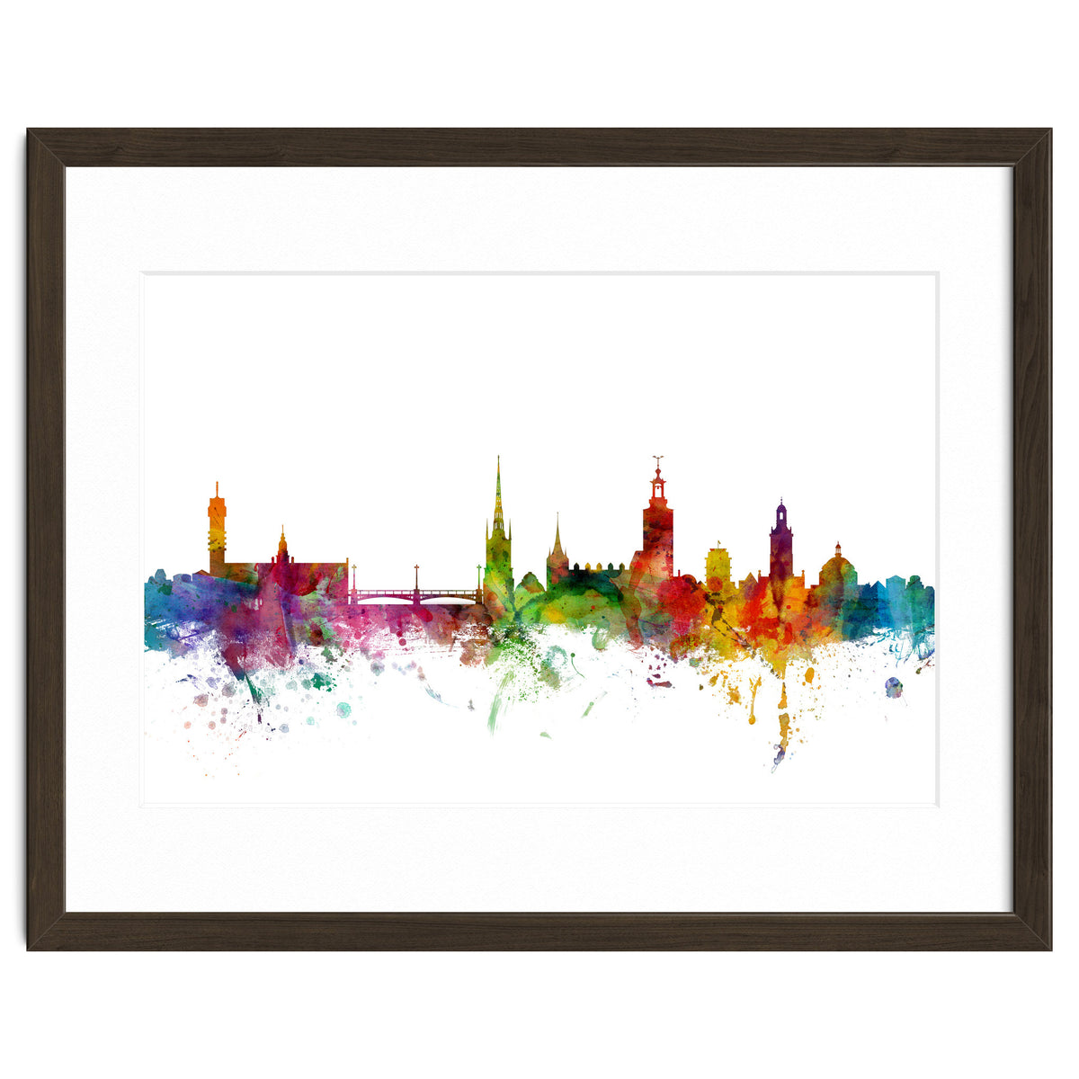 Stockholm Sweden Skyline