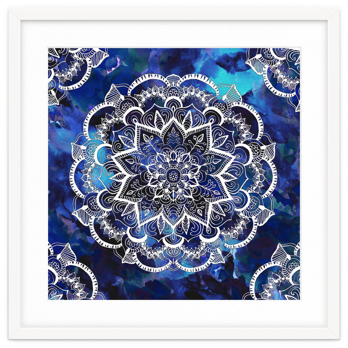 Queen Starring of Mandalas Navy