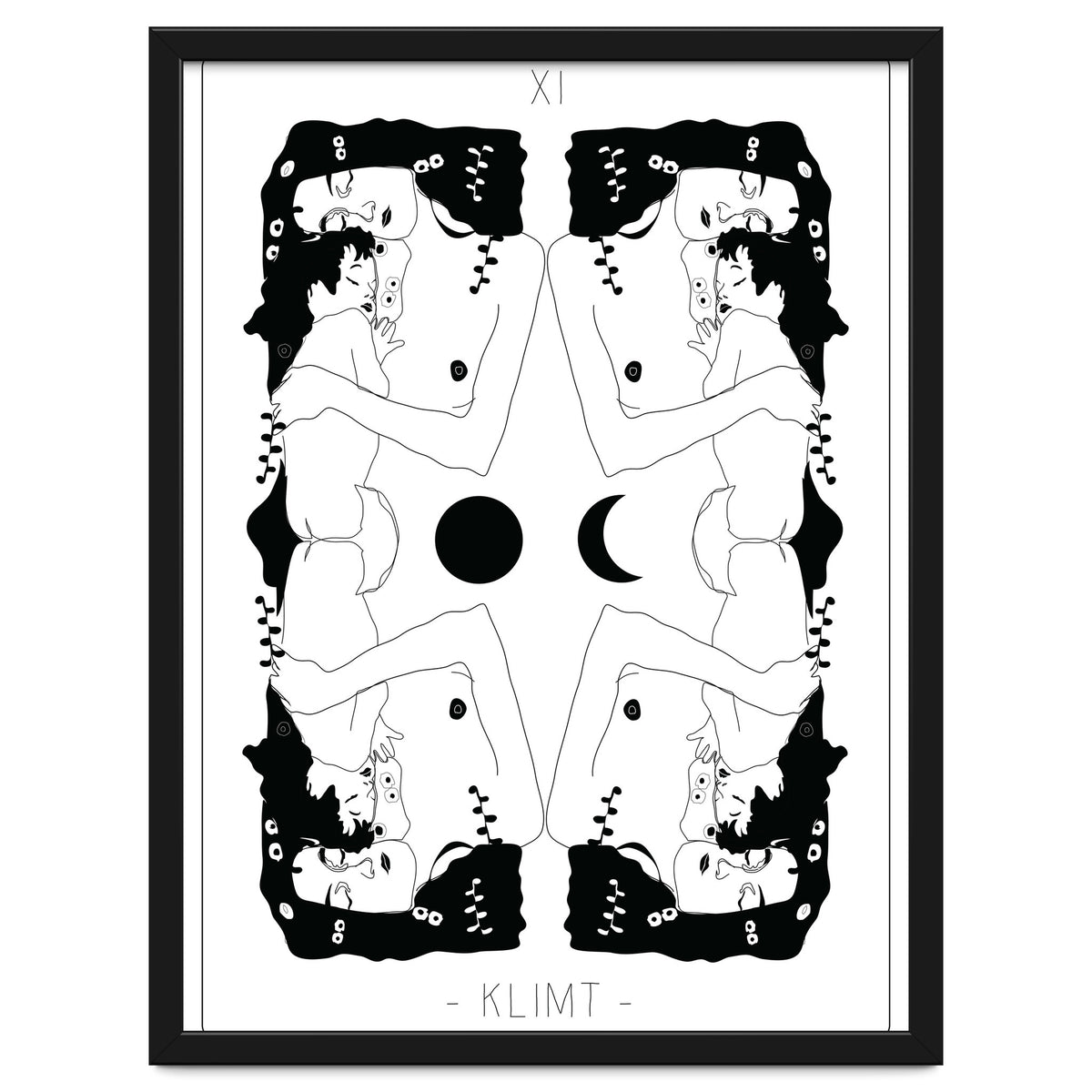 Klimt Tarot Card