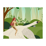Riding My Swan (Print Only) thumbnail