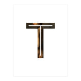 Letter T - (Impress) (Print Only) thumbnail