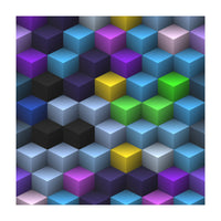 Isometric Cubes (Print Only)