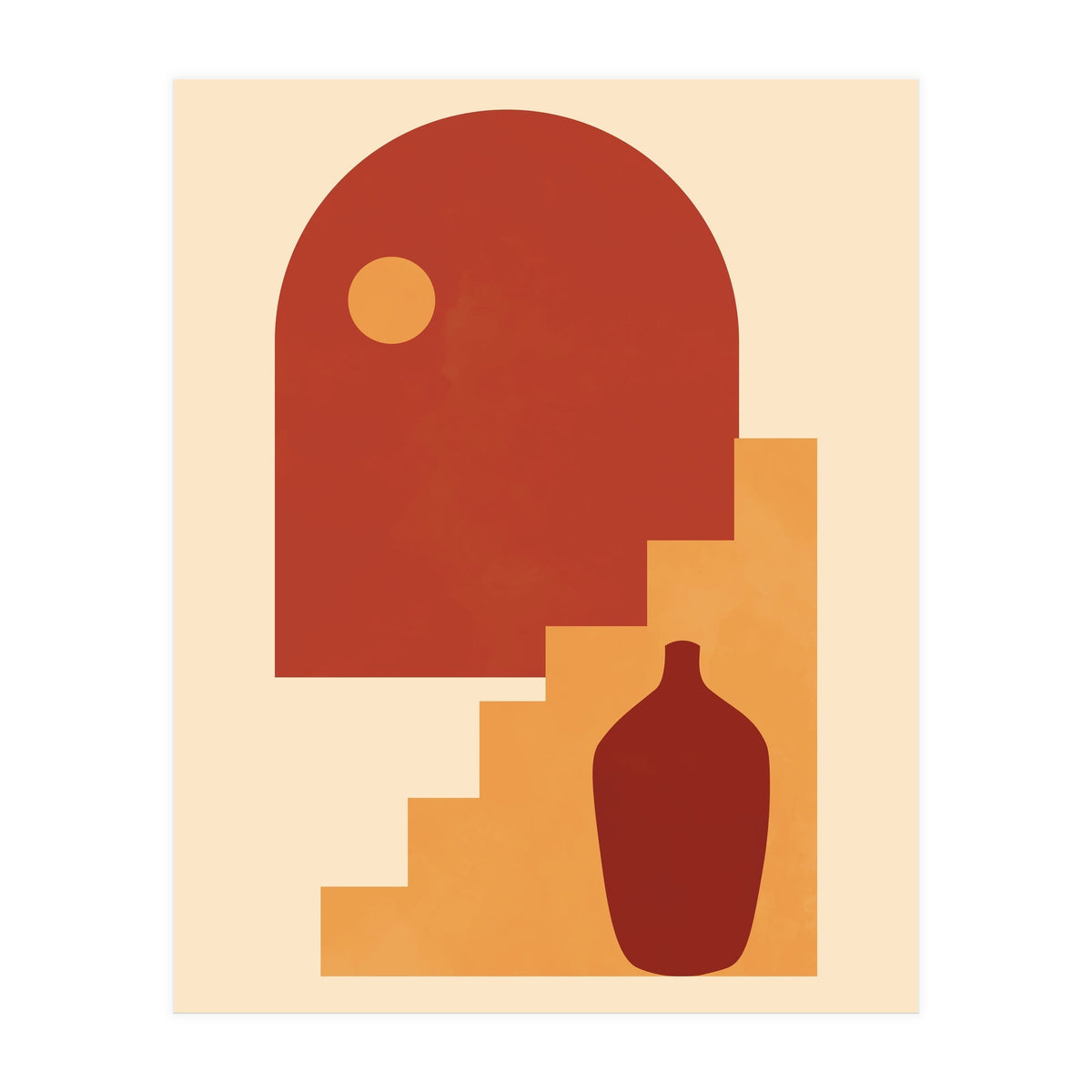 Geometric Print Mid Century Modern (Print Only)