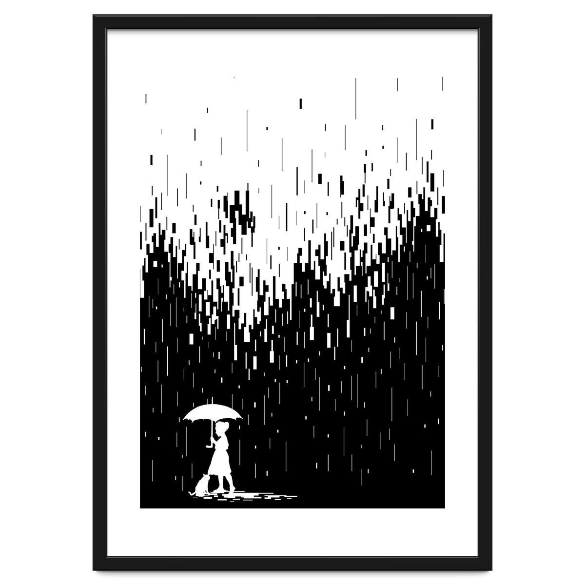 Pixel Rain