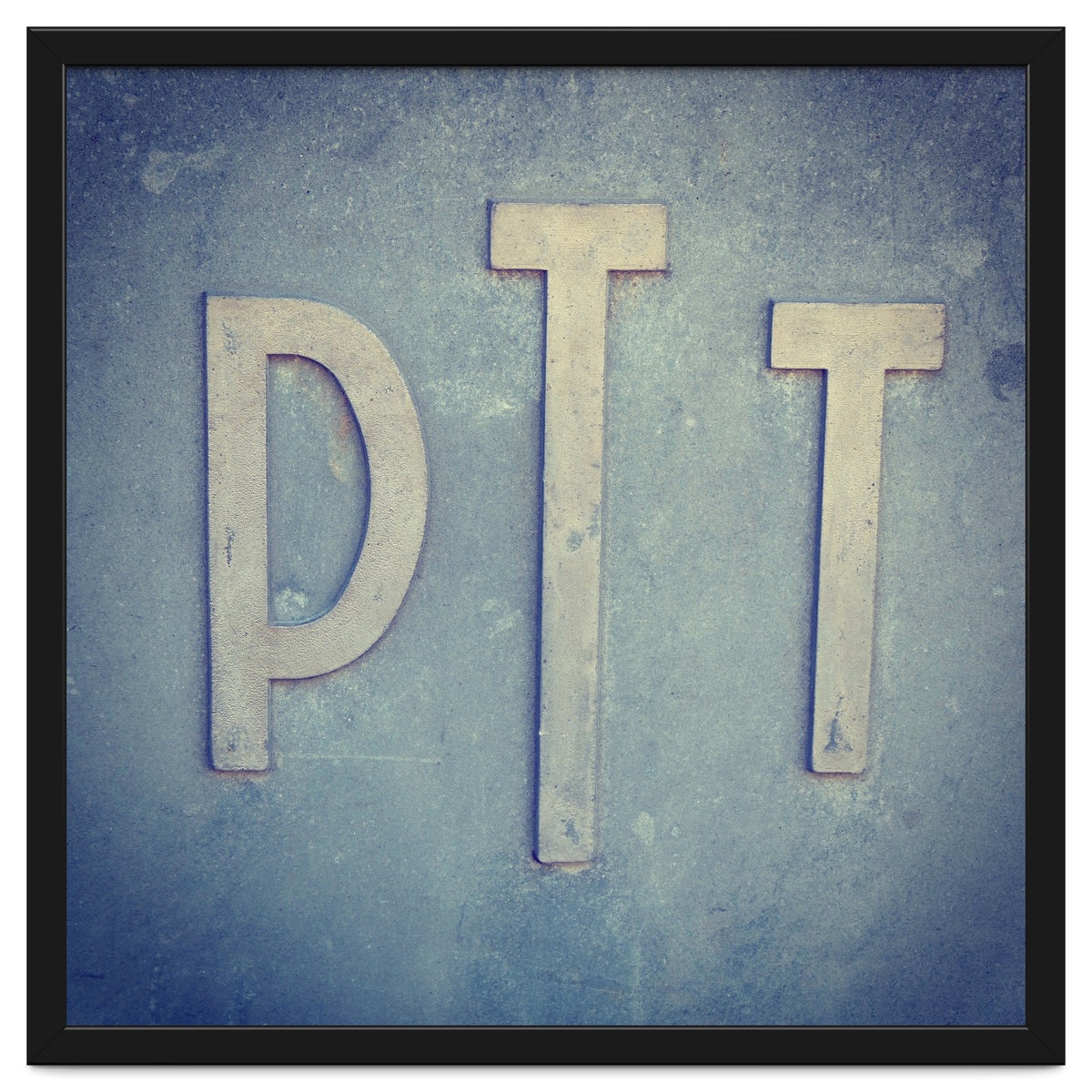French sign: PTT