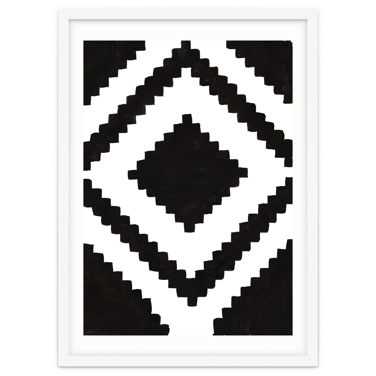 Patterns Aztec Black