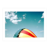 Air balloon over the blue sky  (Print Only) thumbnail