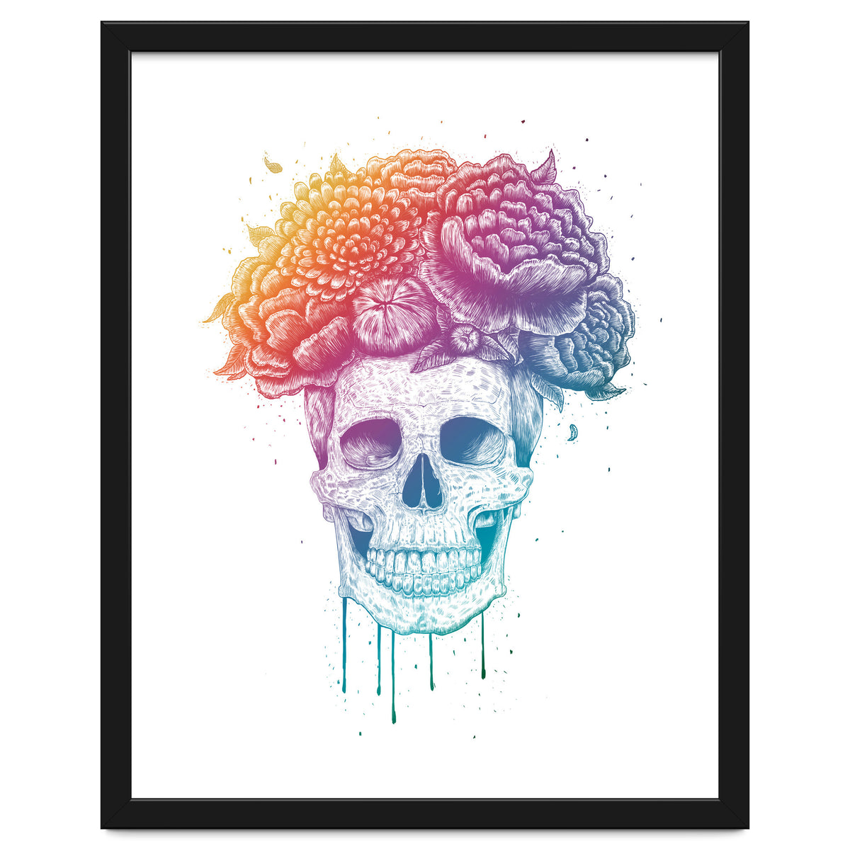 Colorful Skull