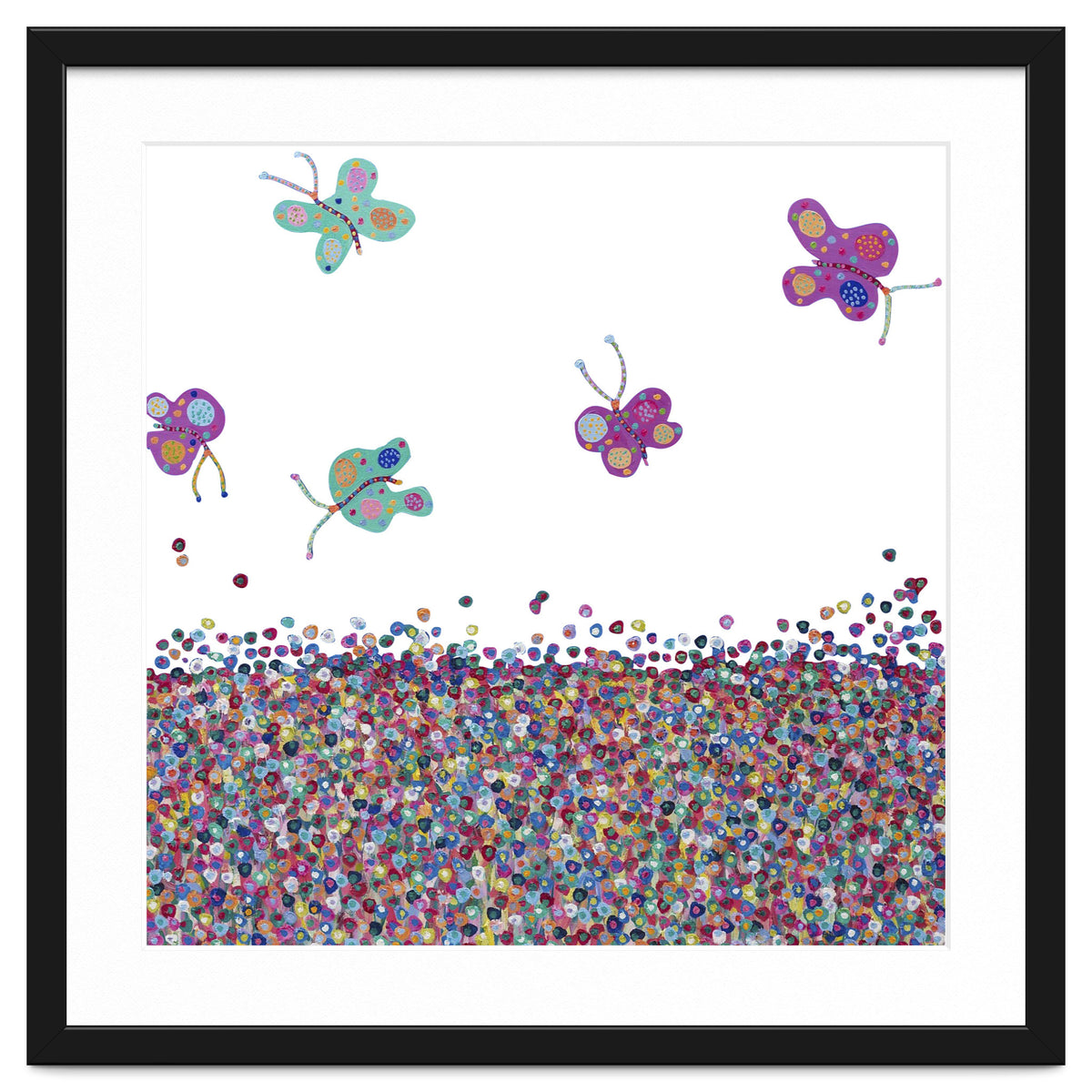 Butterflies Are Free (white)