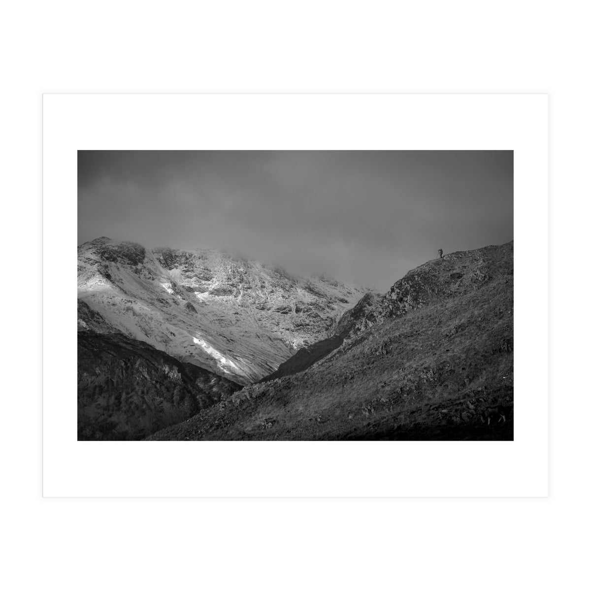 The lone photographer (Print Only)