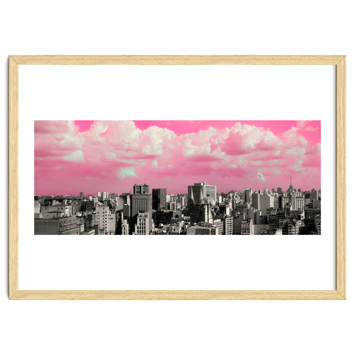 Pink Sky in São Paulo - Skyline