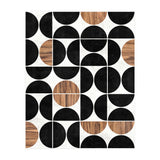 Mid-Century Modern Pattern No.1 - Concrete and Wood (Print Only) thumbnail