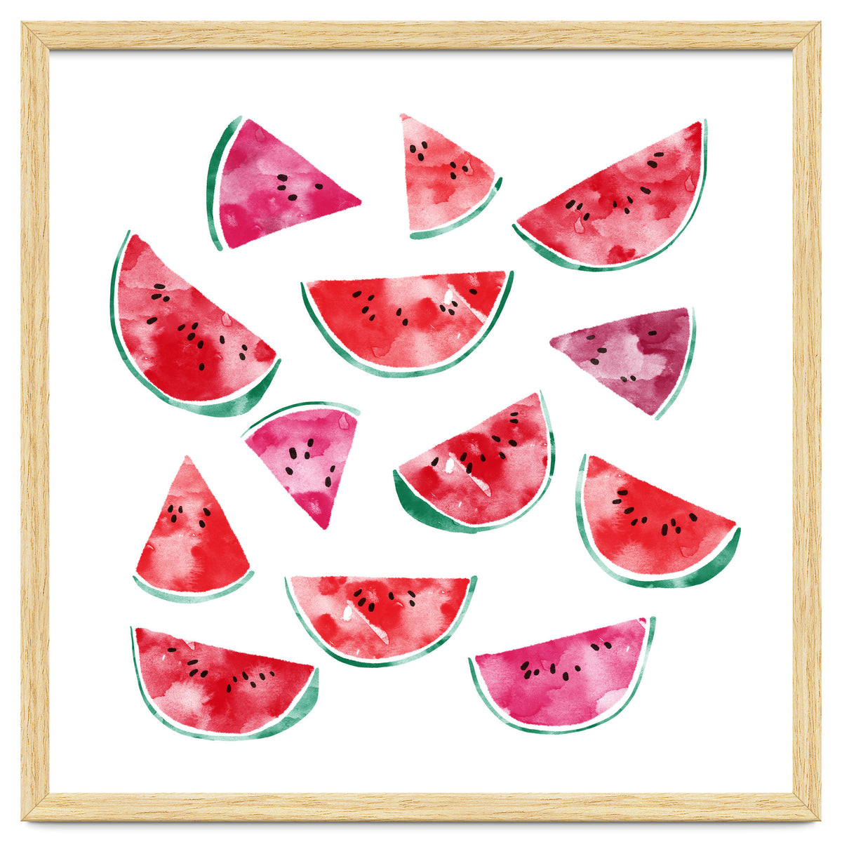 Watercolour Watermelons