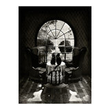 Room Skull Bw (Print Only) thumbnail