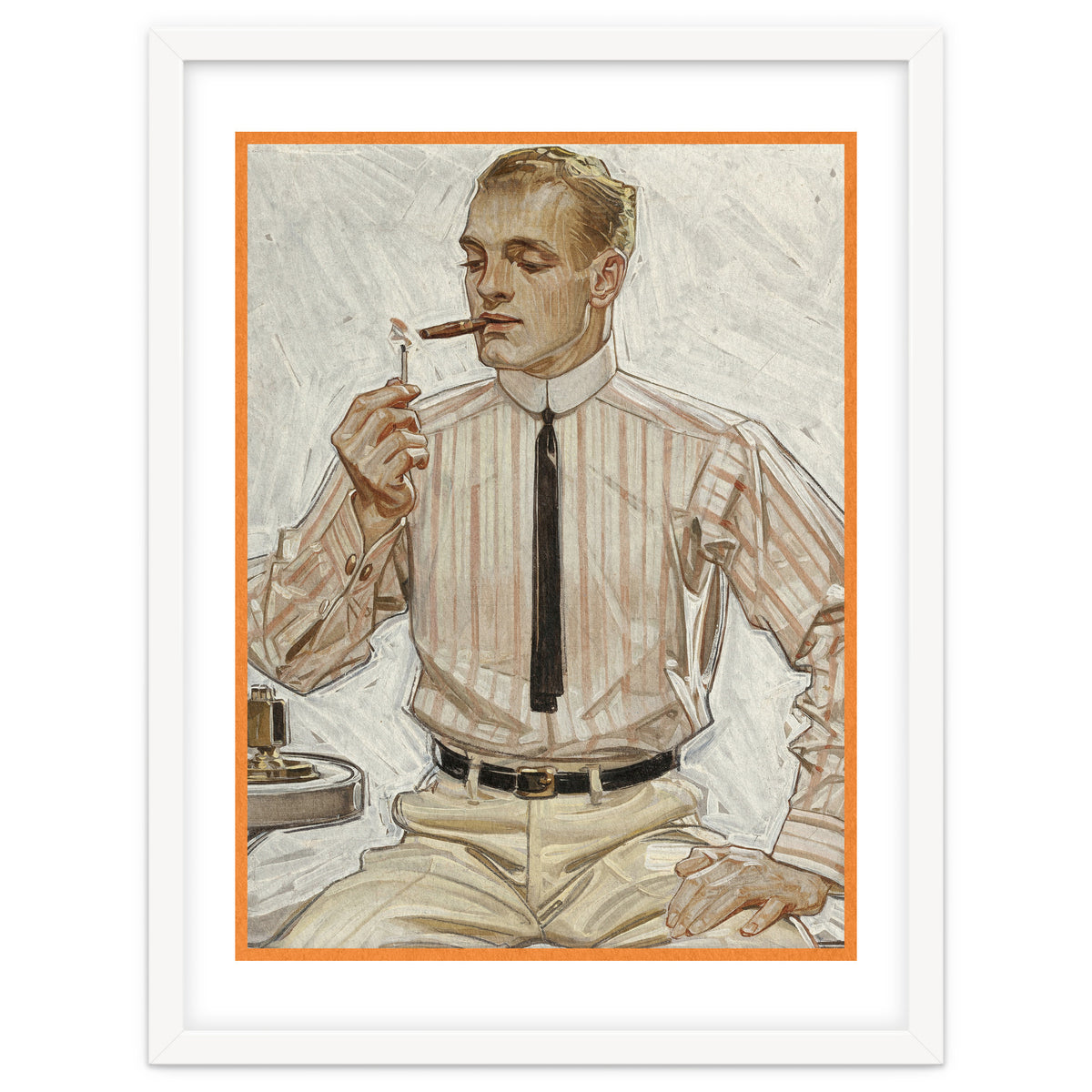 Collier's (ft. Smoking a Cigarette) Advertisement