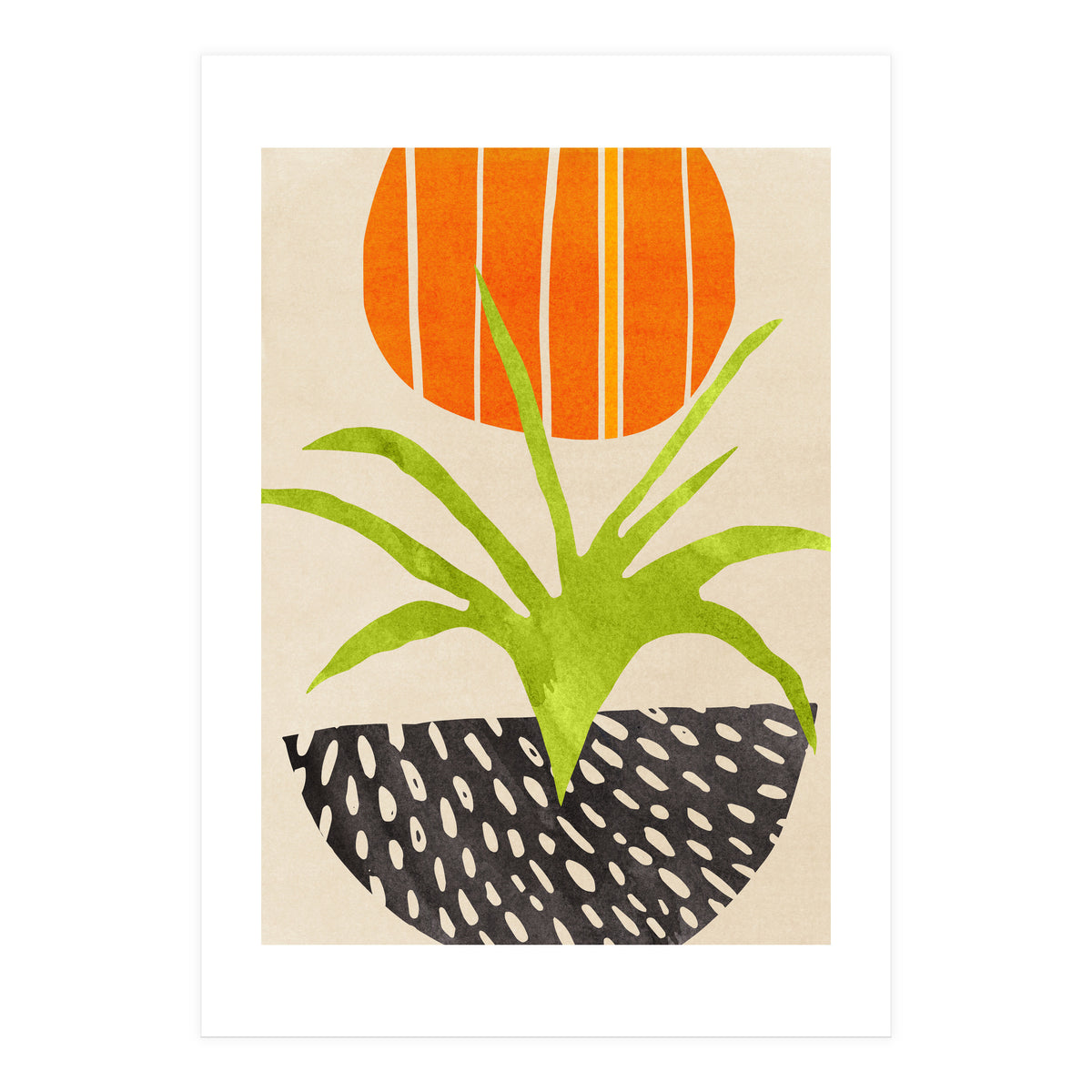 Sunny Houseplant (Print Only)