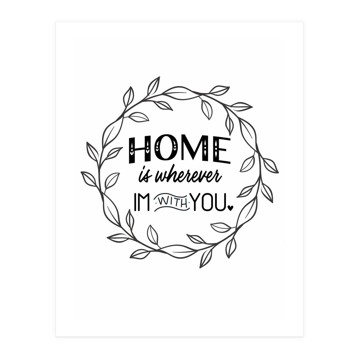 Home With You (Print Only)