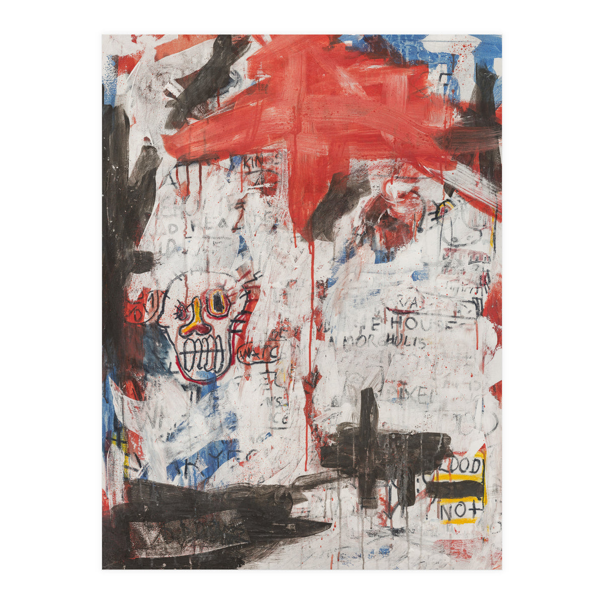 Snow Face Art (Print Only)