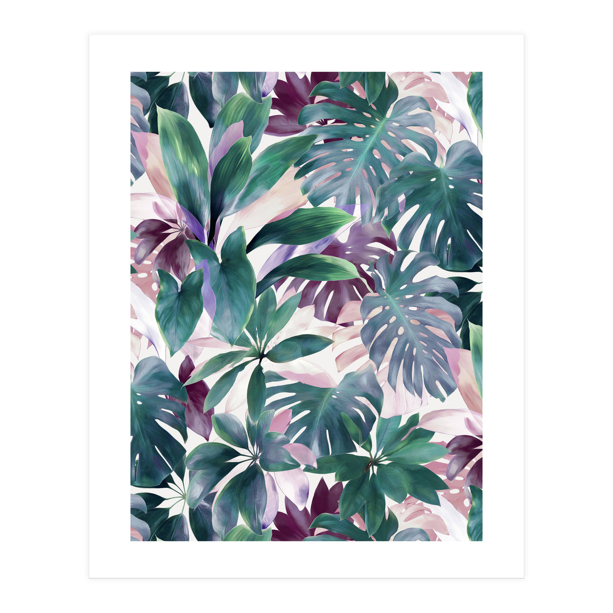 Tropical Emerald Jungle (Print Only)
