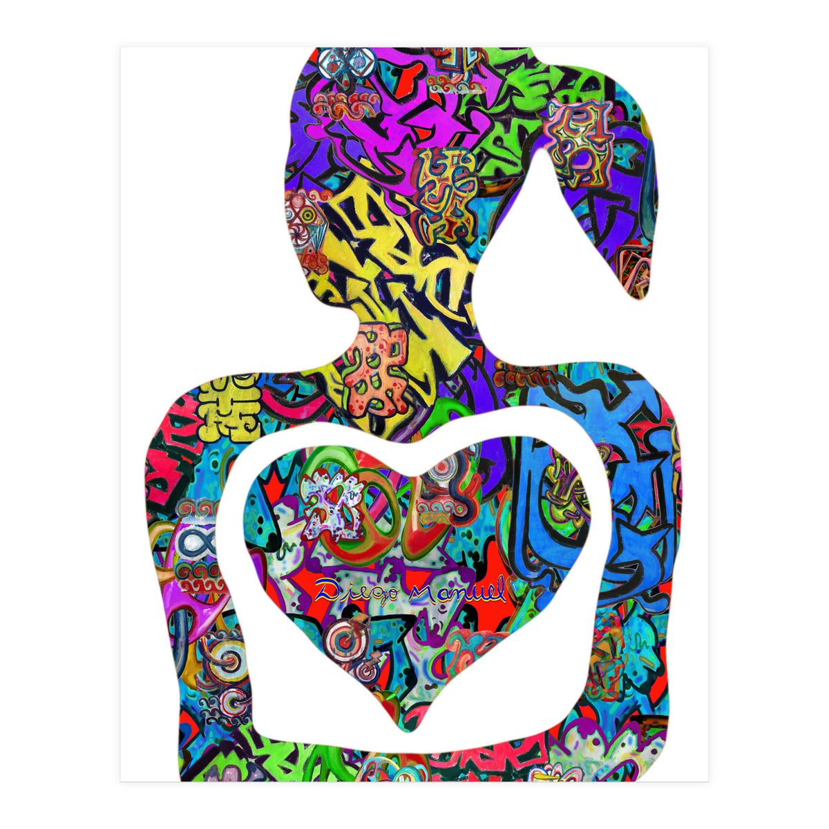 Mujer Digital 3 8 (Print Only)