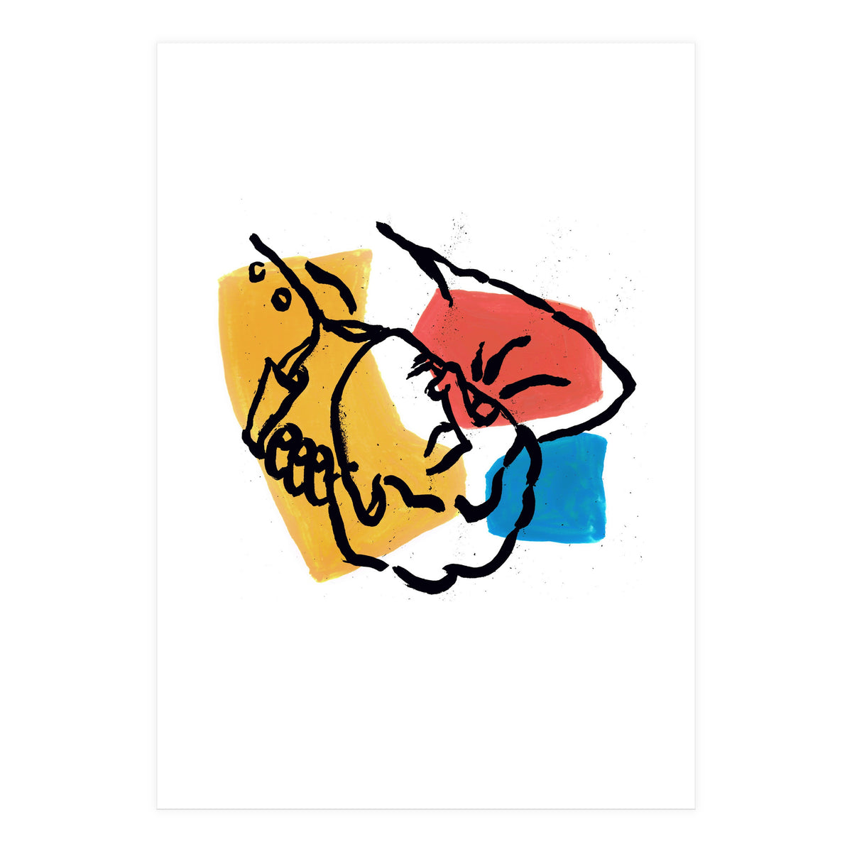 Sleeping man (Print Only)