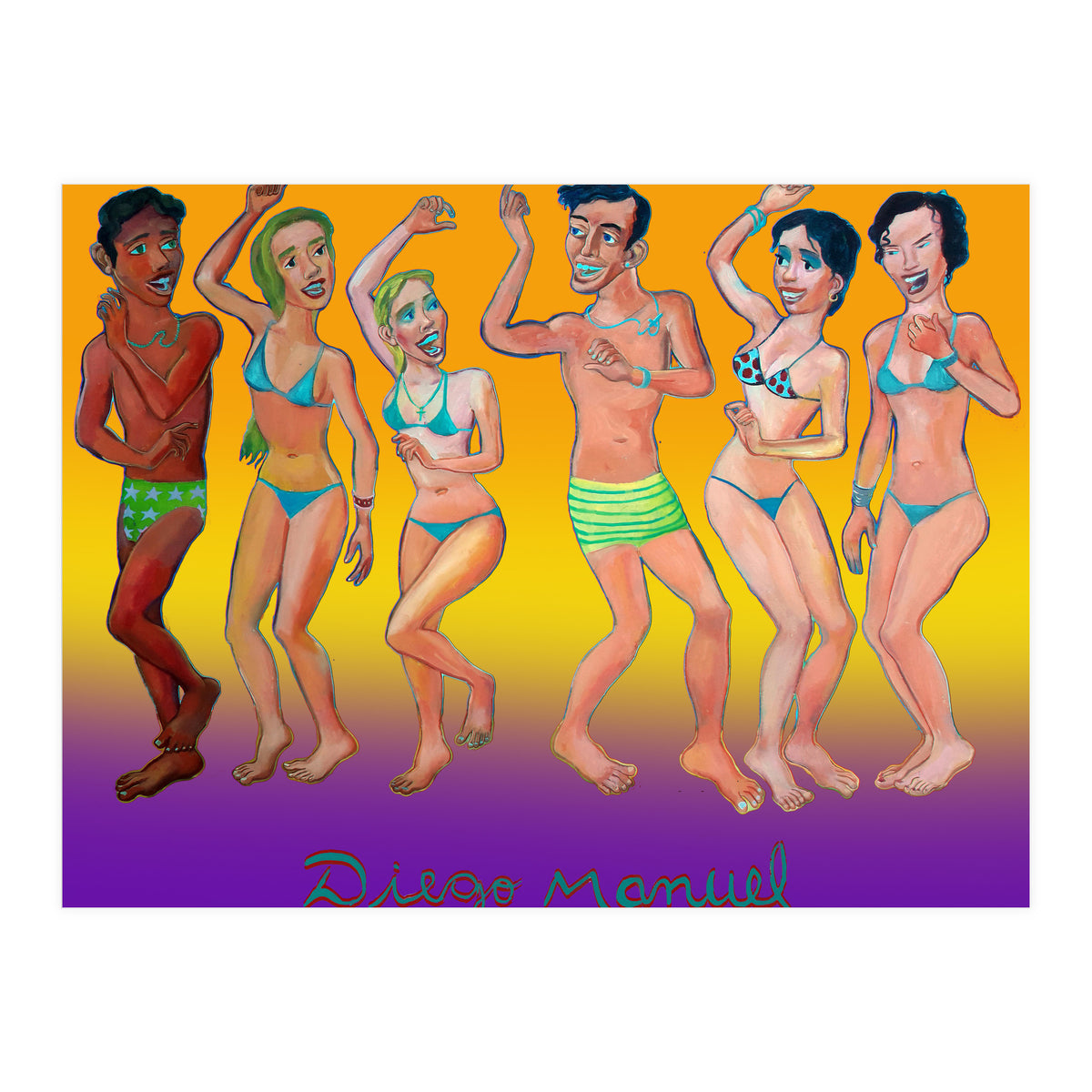 Playa Punta Mogotes 2 (Print Only)