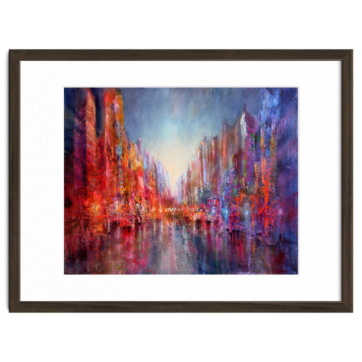 Stadt Am Fluss  - city on the riverside