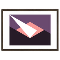 Geometric Shapes No. 59 - pink & purple